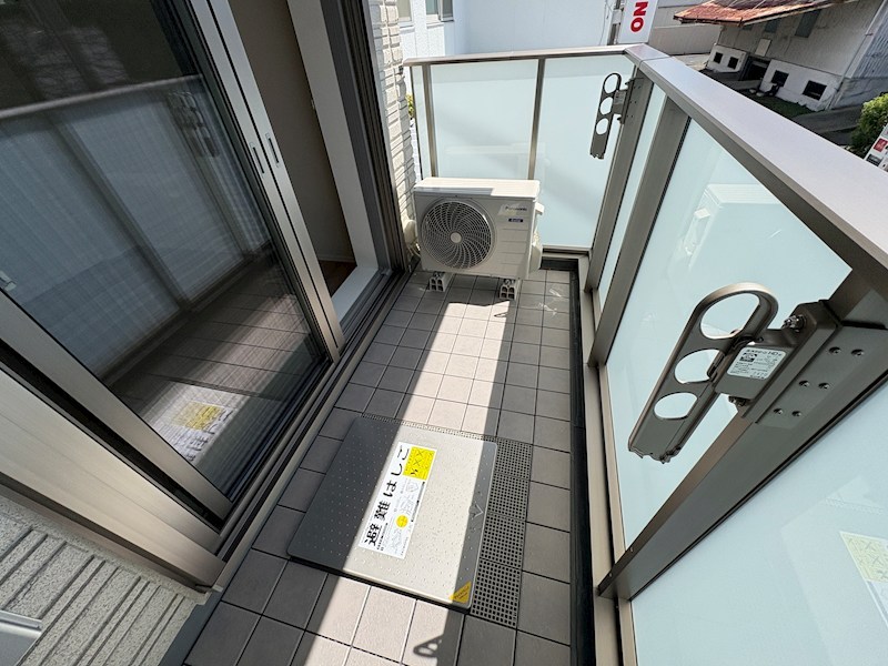 芦原通レジデンス ベランダ