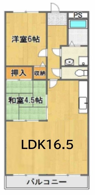 兵庫県尼崎市武庫之荘東２丁目 間取り