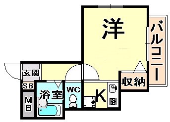 KマンションJIN 間取り