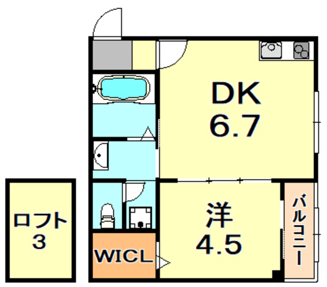 カーサ御影1 間取り