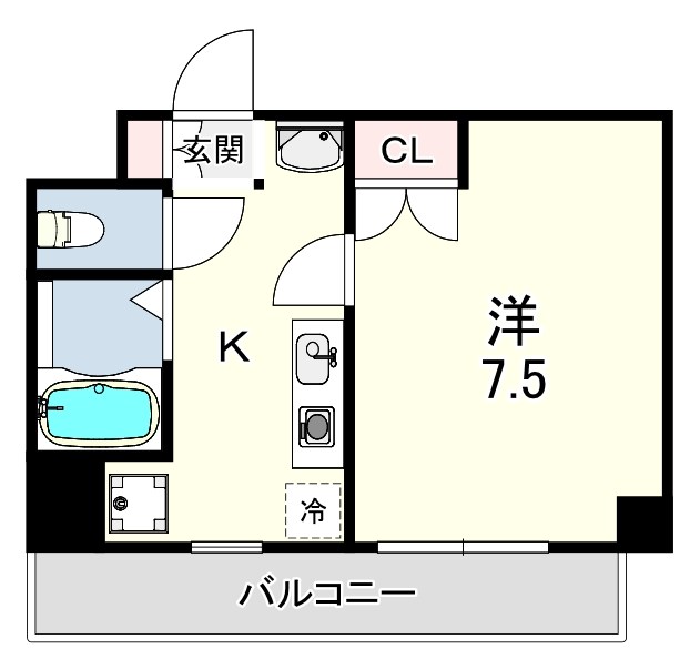 ル・シャンテD 間取り