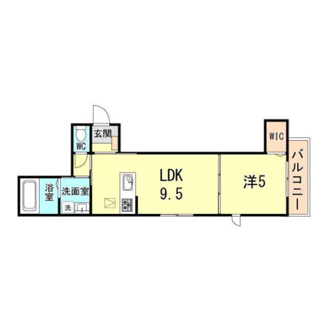シックピエス西宮北口 間取り