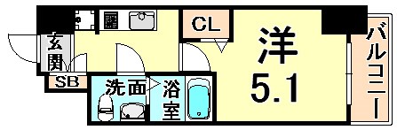 アリビオ立花2 間取り