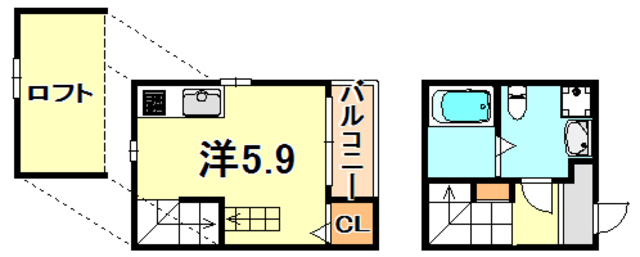 兵庫県神戸市垂水区瑞穂通 間取り