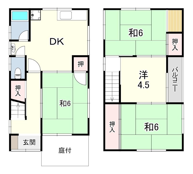 垂水区山手5丁目戸建 間取り