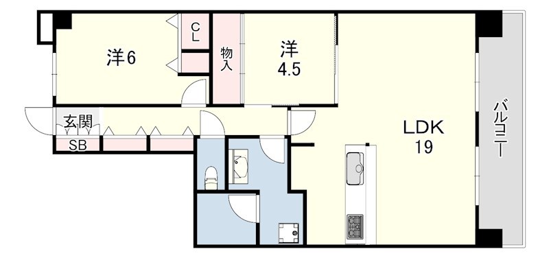 アルファステイツ朝霧丘 間取り