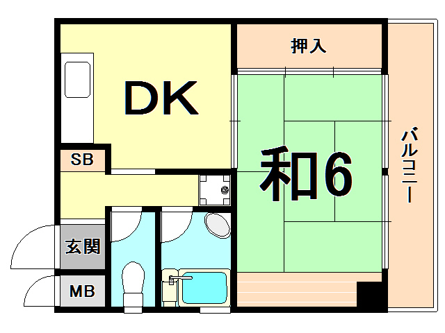 サンパールビル 間取り
