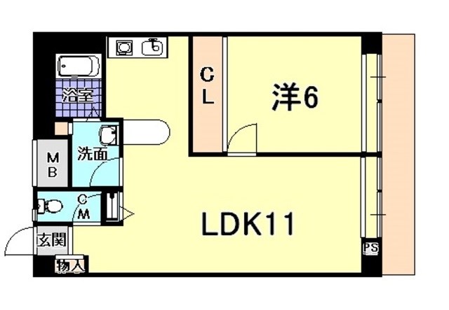 イーストコート2番街 間取り