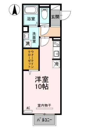 クレール B棟 間取り