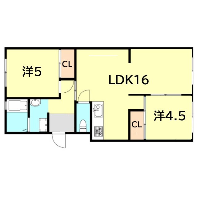 グリーンハイム山口 間取り