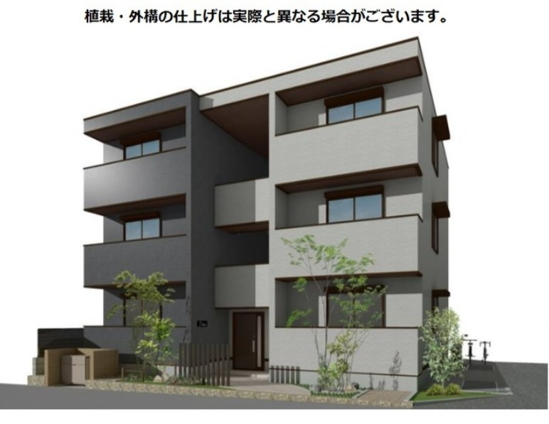 CALMCOURT門戸 外観