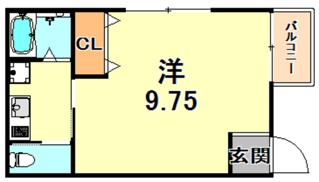 アクロス芦屋西アパートメント2 間取り