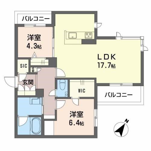 シャーメゾン マーリエ3 間取り