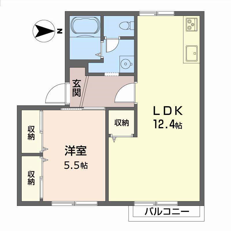 シャルマンハイツ魚崎 間取り