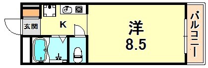 萌NAKATANI 間取り