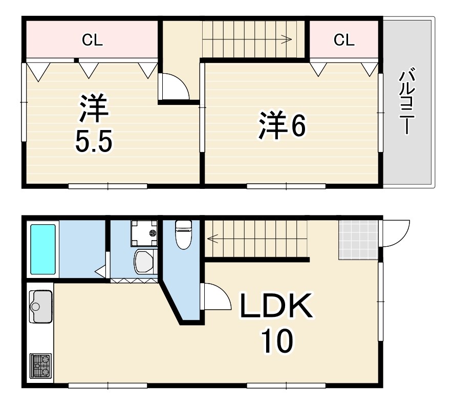 ウララハウス2 間取り