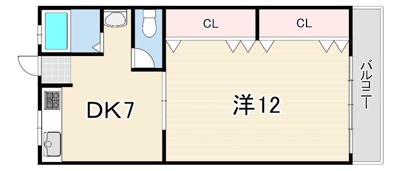 コーポ北村 間取り