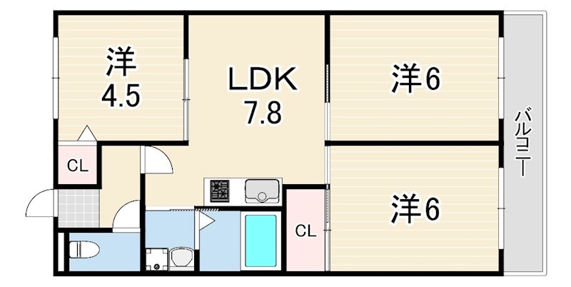 近藤マンション 間取り