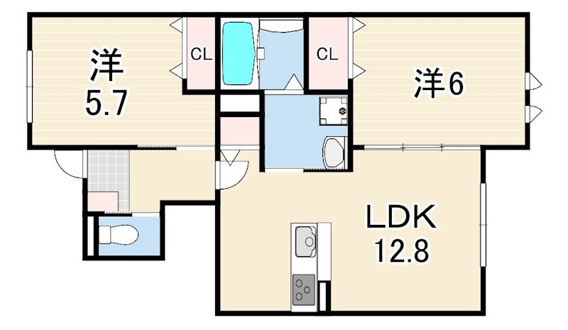 CASA GLUCK 間取り