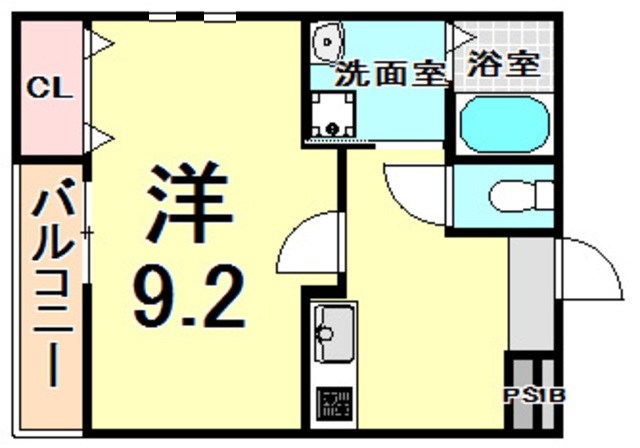 フジパレス立花駅南1番館 間取り