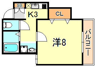 ソワサント上の丸 間取り