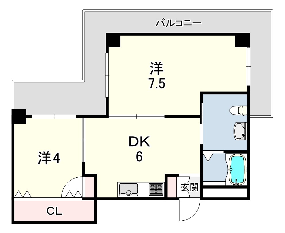 エスポワール六甲 間取り