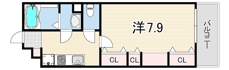 リブリ・中山手 間取り