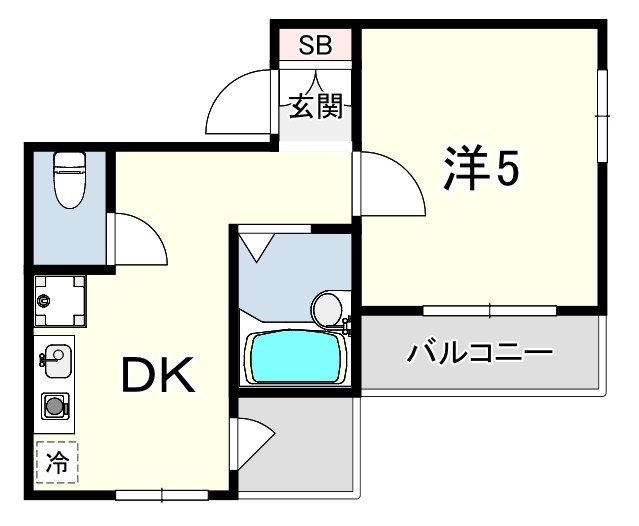 アメニティ東神戸 間取り