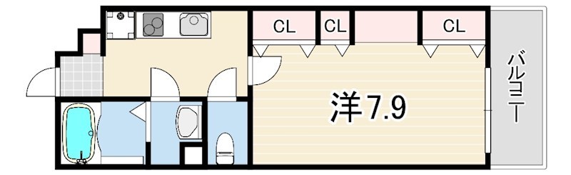 リブリ・中山手 間取り