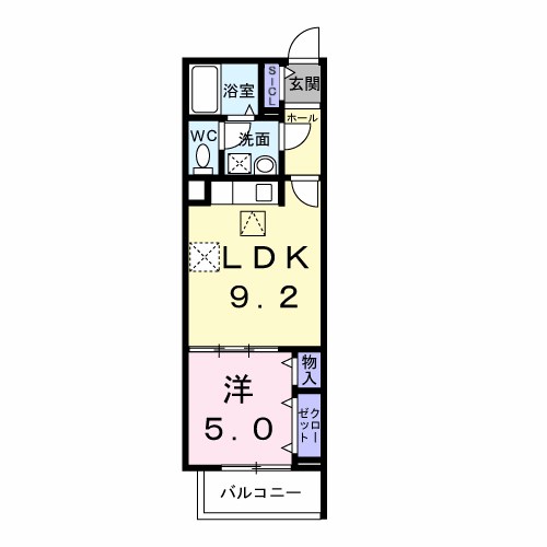 ヒカルサ尼崎若王寺 間取り