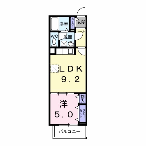 ヒカルサ尼崎若王寺 間取り