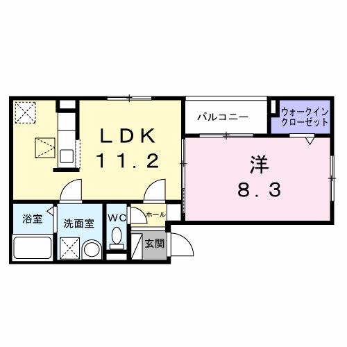 ヒカルサ尼崎若王寺 間取り