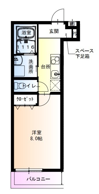 フジパレス西宮今津3番館 間取り