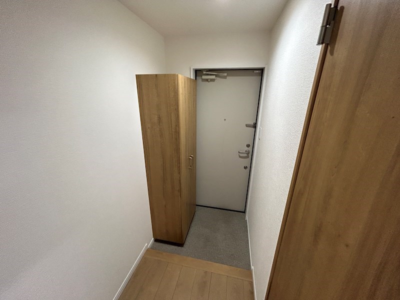 メゾンWO南七松 玄関
