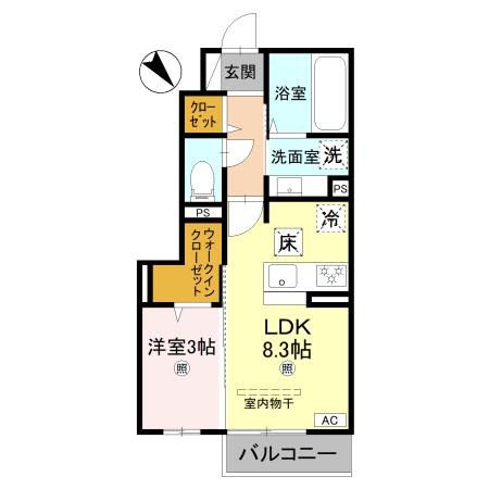 グランクレール西二見 間取り
