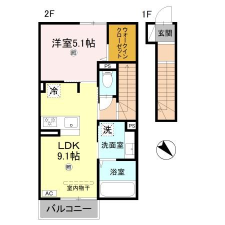 グランクレール西二見 間取り