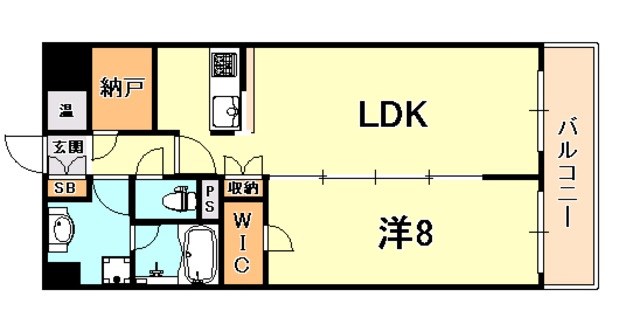 サニープレイス西芦屋 2号館 間取り