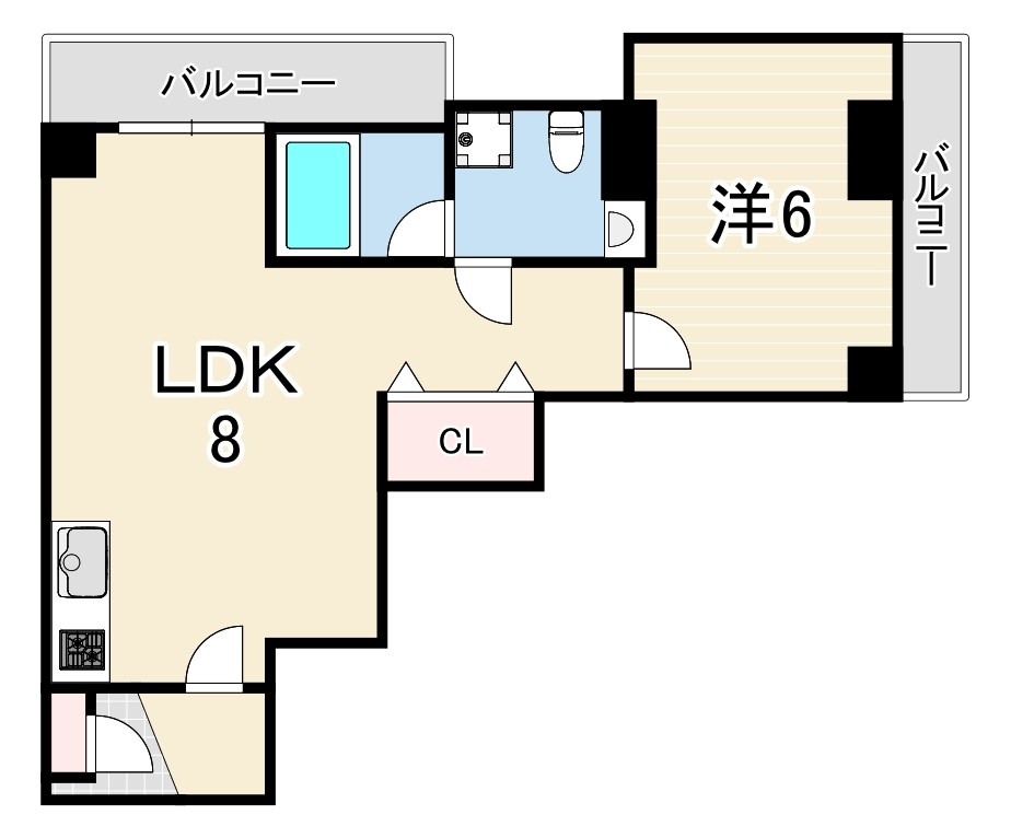 兵庫県芦屋市大桝町 間取り