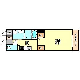 ジアコスモ神戸三宮 間取り