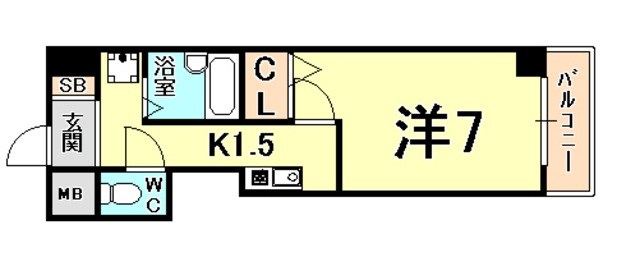兵庫県西宮市市庭町 間取り