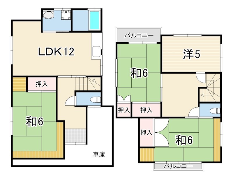 青空と春風の~PLAGE~ 間取り
