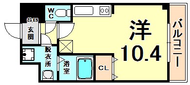 オズレジデンス尼崎 間取り