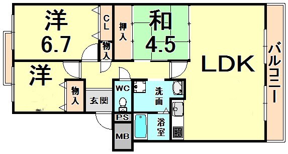エステートプラザ中野 間取り