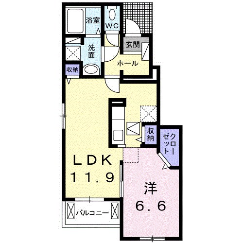 メゾンM・KII 間取り