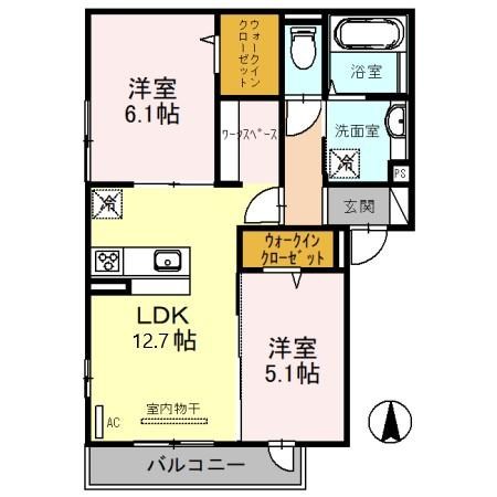 ラ・フェリーチェ 間取り