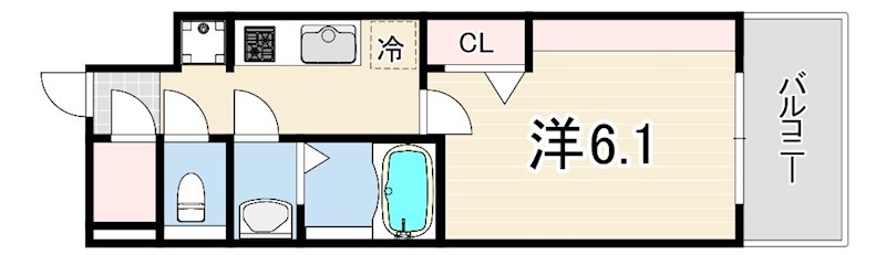 プレリス尼崎レーネヴィア 間取り
