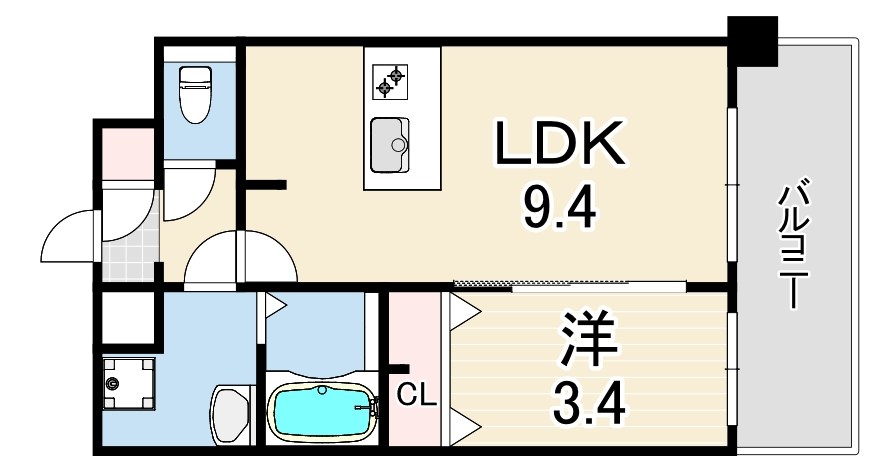 プレリス尼崎レーネヴィア 間取り