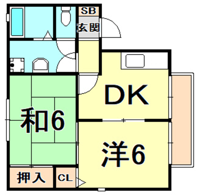 第3ハイツマツモト 間取り