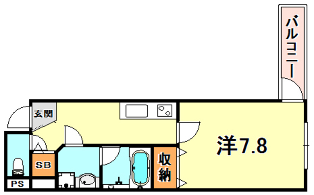 GKレジデンス深江 間取り