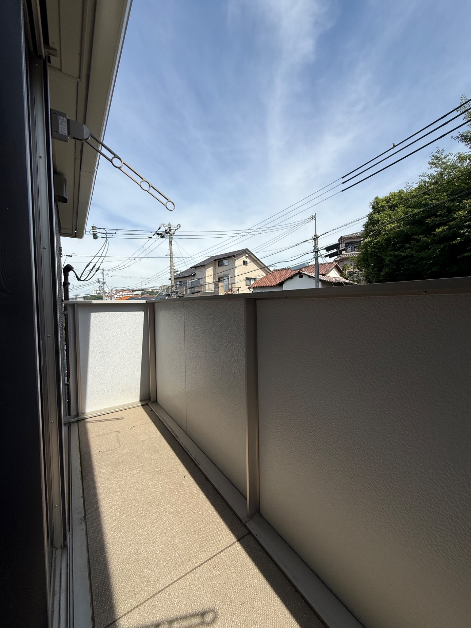 クローバー富士3号館 ベランダ